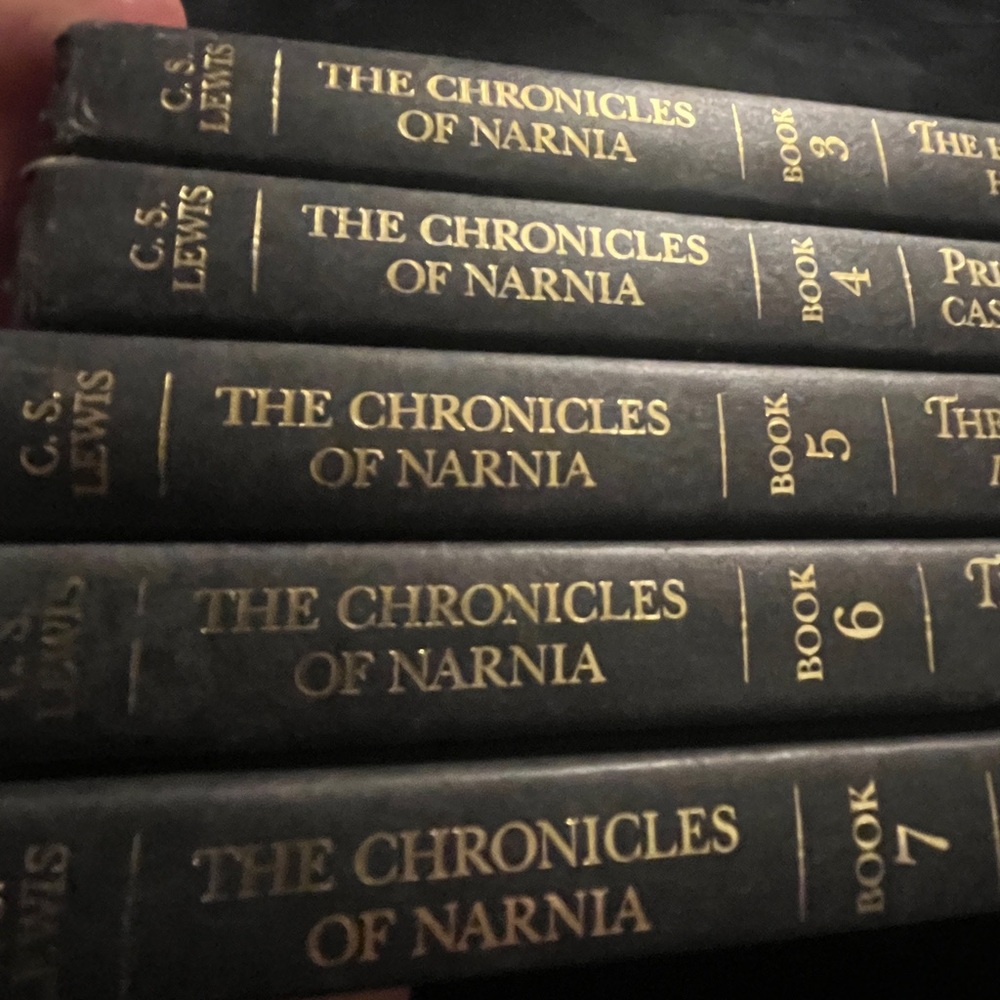 🔥 C.S. Lewis The Chronicles Of Narnia volume 3-7 Rare